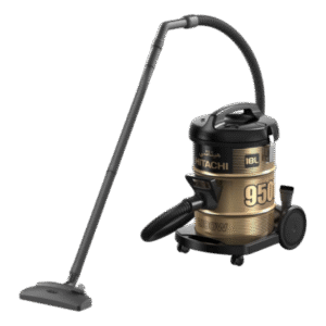 Hitachi CV950/950F Drum Vacuum Cleaner – 2100 W, 18 L Tank, Metal Body & Blower Function