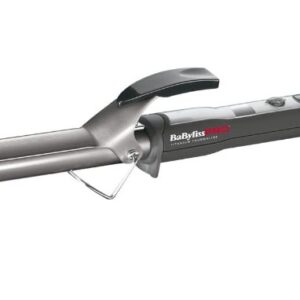 BaBylissPRO BAB2273TTE Curling Iron – 32mm Extra-Long Titanium-Tourmaline Curling Wand for Long Hair