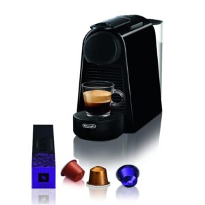 DeLonghi Essenza Mini EN85 – Compact Nespresso Capsule Coffee Machine, 19‑Bar, Fast Heat-Up