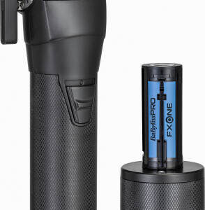 BaBylissPRO FX899MBE Metal Lithium Clipper – Matte Black Cordless Clipper with High-Torque Motor & Fade Blade